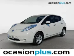 Blanco Usado 2014 Nissan Leaf Visia Utilitario | 7250 € (Precio justo)