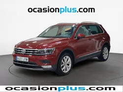 Rojo Usado 2017 VW Tiguan Sportline SUV | 20.637 € (Precio justo)