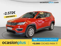 Naranja Usado 2018 Jeep Compass Limited SUV | 15.350 € (Precio justo)