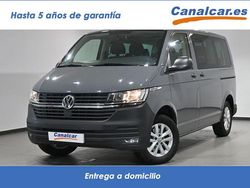 Gris Usado 2021 VW Caravelle Monovolumen | 38.990 € (Un poco caro)