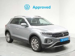 Plateado Usado 2023 VW T-Roc Life SUV | 25.000 € (Precio justo)