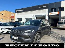 Gris Usado 2022 Jeep Compass Limited SUV | 22.499 € (Precio justo)