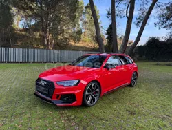 Rojo Usado 2018 Audi RS4 Sport Familiar | 61.900 € (Precio justo)