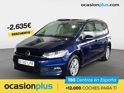 Azul Usado 2021 VW Touran Business Monovolumen | 26.900 € (Precio justo)