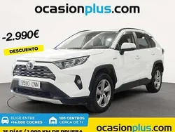 Blanco Usado 2021 Toyota RAV4 Hybrid Advance SUV | 29.900 € (Super precio)