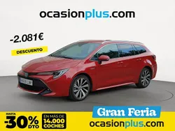 Rojo Usado 2021 Toyota Corolla Active Familiar | 22.900 € (Precio justo)