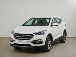 Pure white Usado 2017 Hyundai Santa Fe SUV | 18.990 € (Precio justo)