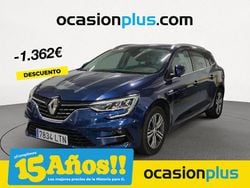 Azul Usado 2021 Renault Mégane GrandTour Zen Familiar | 14.990 € (Precio justo)