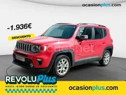 Rojo Usado 2019 Jeep Renegade Limited SUV | 18.300 € (Precio justo)