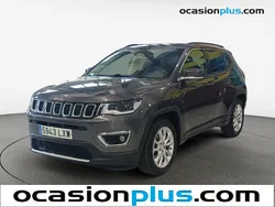 Gris Usado 2020 Jeep Compass Limited SUV | 17.182 € (Precio justo)