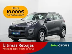 Gris / plata Usado 2018 Kia Sportage SUV | 16.990 € (Precio justo)