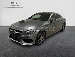 Gris Usado 2016 Mercedes C220 AMG line Coupe | 24.900 € (Precio justo)