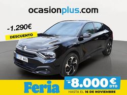 Negro Usado 2023 Citroën C4 Feel Berlina | 14.200 € (Precio justo)