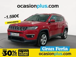 Rojo Usado 2019 Jeep Compass Limited SUV | 16.900 € (Precio justo)