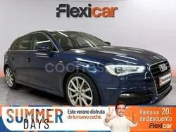Azul Usado 2015 Audi A3 Sportback S-Line Berlina | 15.990 € (Precio justo)