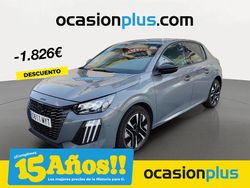 Gris Usado 2025 Peugeot 208 Allure Utilitario | 20.090 € (Precio justo)