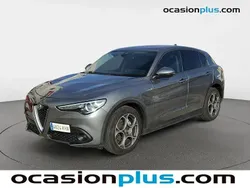 Gris Usado 2018 Alfa Romeo Stelvio Super SUV | 18.091 € (Super precio)
