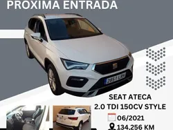 Blanco Usado 2021 Seat Ateca Style SUV | 19.600 € (Precio justo)
