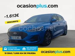 Azul Usado 2023 Ford Focus ST-Line Berlina | 17.250 € (Precio justo)