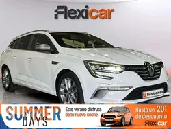 Blanco Usado 2017 Renault Mégane GrandTour GT-Line Familiar | 12.990 € (Precio justo)