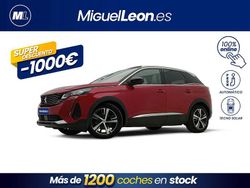 Rojo Usado 2021 Peugeot 3008 GT SUV | 20.985 € (Precio justo)