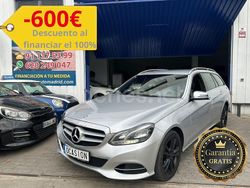 Gris / plata Usado 2015 Mercedes E200 Avantgarde Familiar | 10.999 € (Buen precio)