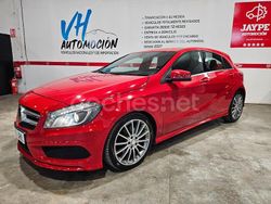 Rojo Usado 2015 Mercedes A200 AMG line Berlina | 16.900 € (Precio justo)