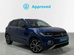 Azul Usado 2021 VW T-Cross Sportline SUV | 19.300 € (Precio justo)