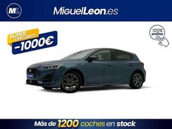 Azul Usado 2022 Ford Focus ST-Line Berlina | 16.985 € (Buen precio)