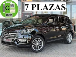 Negro Usado 2017 Hyundai Santa Fe Style SUV | 16.990 € (Precio justo)