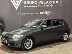 Gris Usado 2015 BMW 116 Efficient Dynamics Utilitario | 12.990 € (Precio justo)