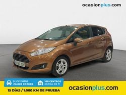 Marrón Usado 2015 Ford Fiesta Trend Utilitario | 8750 € (Precio justo)