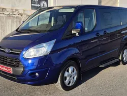 Azul Usado 2017 Ford Tourneo Custom Titanium Monovolumen | 25.500 € (Un poco caro)