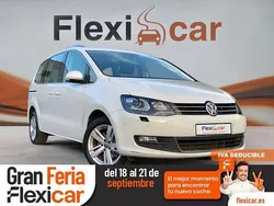 Blanco Usado 2017 VW Sharan Advance Monovolumen | 22.990 € (Buen precio)