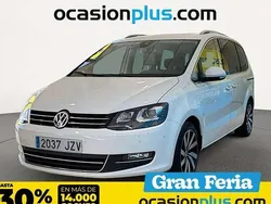 Blanco Usado 2017 VW Sharan Sport Monovolumen | 31.700 € (Caro)