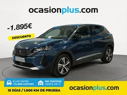 Azul Usado 2023 Peugeot 3008 Allure SUV | 19.250 € (Precio justo)
