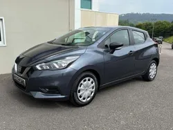 Gris / plata Usado 2017 Nissan Micra Acenta Utilitario | 9490 € (Precio justo)