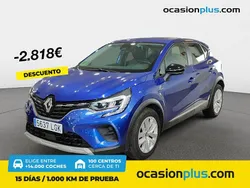 Azul Usado 2020 Renault Captur Intens SUV | 14.390 € (Precio justo)