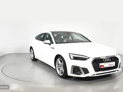 Blanco Usado 2021 Audi A5 Sportback S-Line Berlina | 34.900 € (Un poco caro)