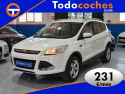 Blanco Usado 2013 Ford Kuga Titanium SUV | 12.699 € (Un poco caro)
