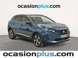 Azul Usado 2022 Peugeot 3008 Active Monovolumen | 24.455 € (Precio justo)