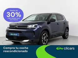 Azul Usado 2024 Citroën C5 Aircross PureTech SUV | 20.990 € (Precio justo)