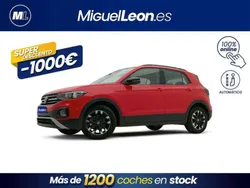 Rojo Usado 2021 VW T-Cross Advance SUV | 16.985 € (Precio justo)