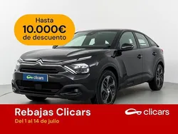 Negro Usado 2024 Citroën C4 PureTech Berlina | 16.990 € (Precio justo)