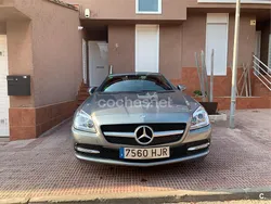 Gris / plata Usado 2012 Mercedes SLK250 Descapotable | 23.990 € (Buen precio)