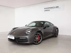 Gris Usado 2020 Porsche 911 Carrera 4S Cabriolet Descapotable | 139.900 € (Precio justo)