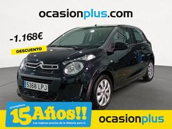Negro Usado 2021 Citroën C1 Feel Utilitario | 12.850 € (Caro)