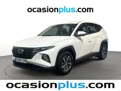 Blanco Usado 2021 Hyundai Tucson SUV | 17.719 € (Precio justo)