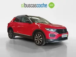 Rojo Usado 2021 VW T-Roc Advance SUV | 20.990 € (Precio justo)