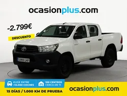 Blanco Usado 2020 Toyota HiLux Recogida | 29.500 € (Precio justo)